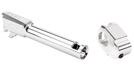 Zaffiri Precision Sig P365 9mm Threadless Compensator ZP.365BTCSS Silver 17-4 Stainless