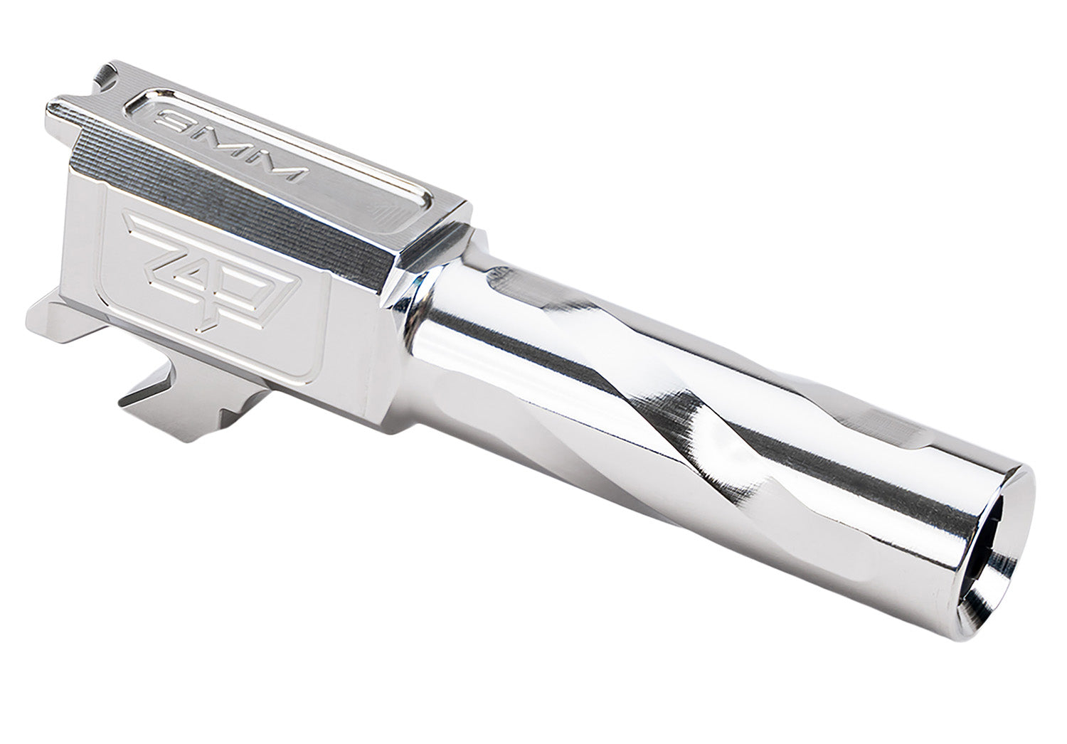 Zaffiri Precision Springfield Hellcat Replacement Barrel ZP.HCBSS Silver Stainless Steel 416R