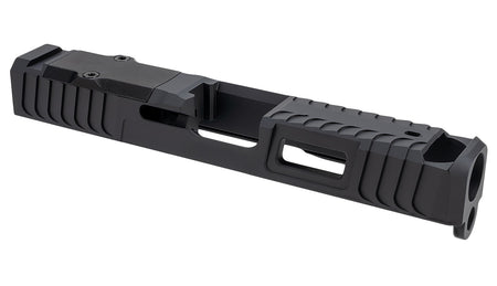 Zaffiri Precision ZPS.IBS Glock 43/43x Custom Slide Black 17-4 Stainless Steel Blowhole Compensator