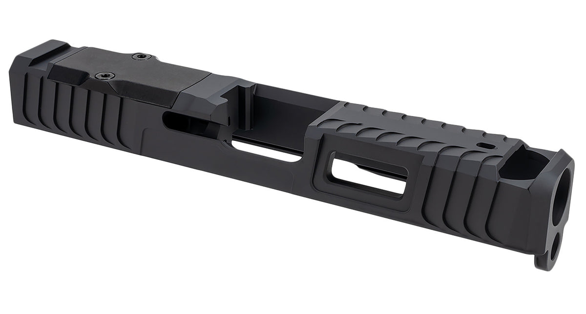 Zaffiri Precision ZPS.B.19.BLK IBS Compensated Slide for Glock 19 Gen 3 Black 17-4 SS