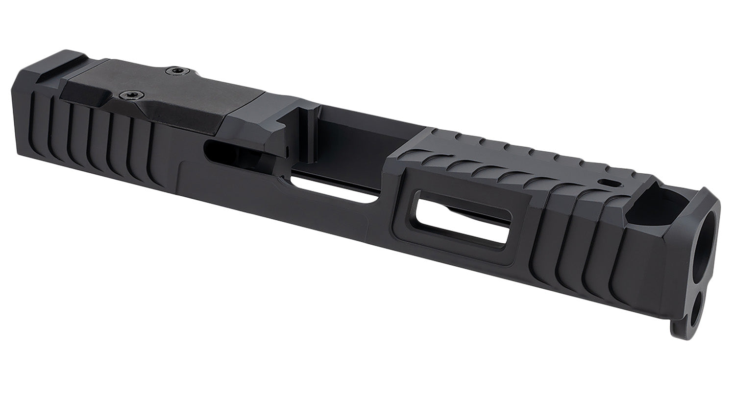 Zaffiri Precision ZPS.B.19.BLK IBS Compensated Slide for Glock 19 Gen 3 Black 17-4 SS