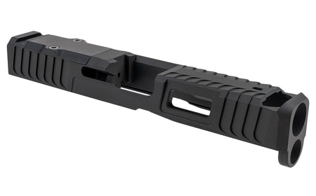 Zaffiri Precision ZPS.B.19.G5.BLK IBS Compensated Slide for Glock 19 Gen 5 Black 17-4 SS