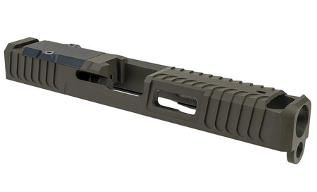 Zaffiri Precision ZPS.B.17.OD IBS Compensated Slide for Glock 17 Gen 3 OD Green 17-4 SS