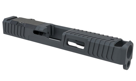 Zaffiri Precision ZPS.B.17.SG IBS Compensated Slide for Glock 17 Gen 3 Sniper Gray 17-4 SS