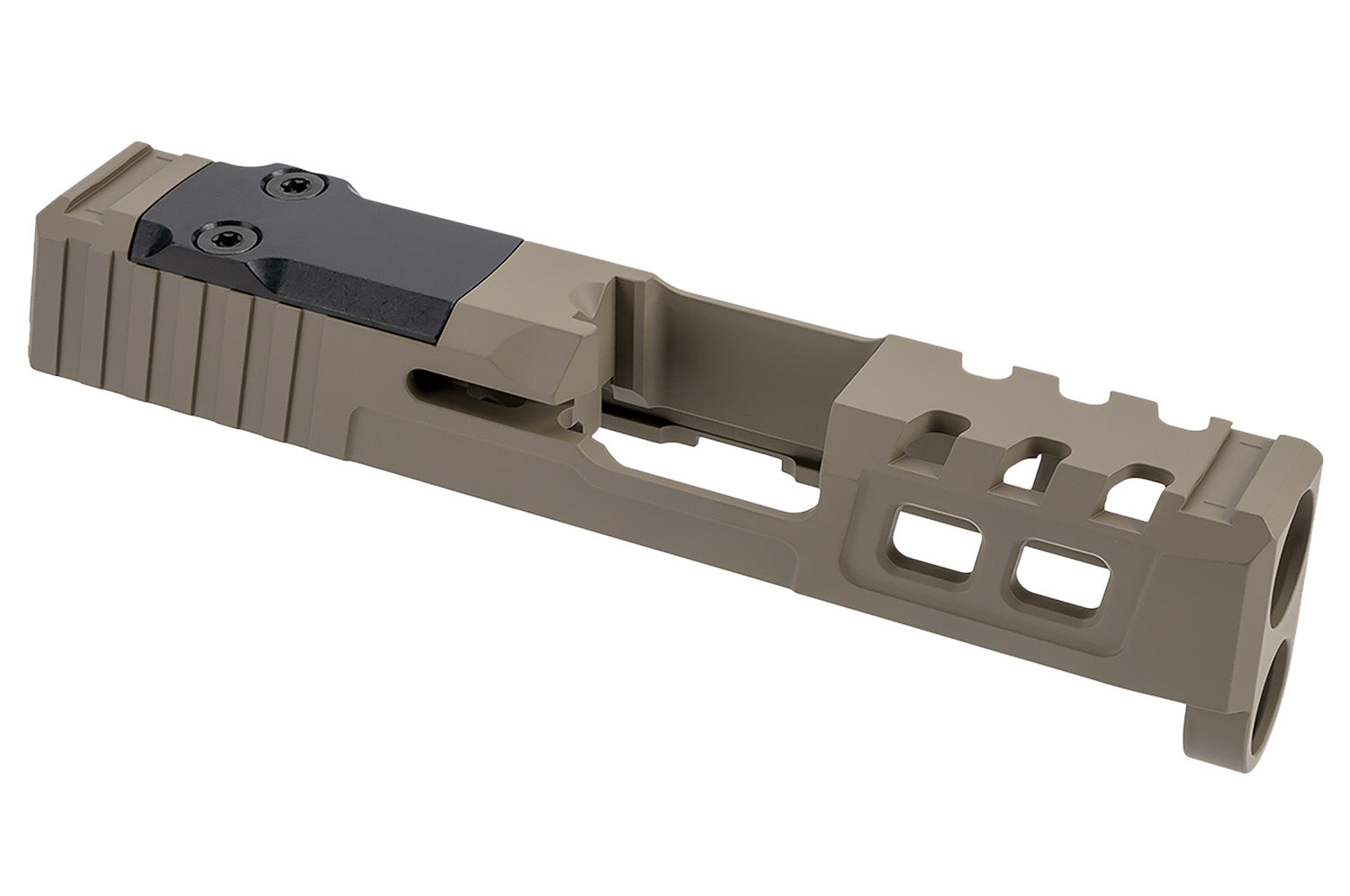 Zaffiri Precision ZPS.2.HC.FDE Custom Slide Springfield Hellcat FDE 17-4 SS Optic Cut