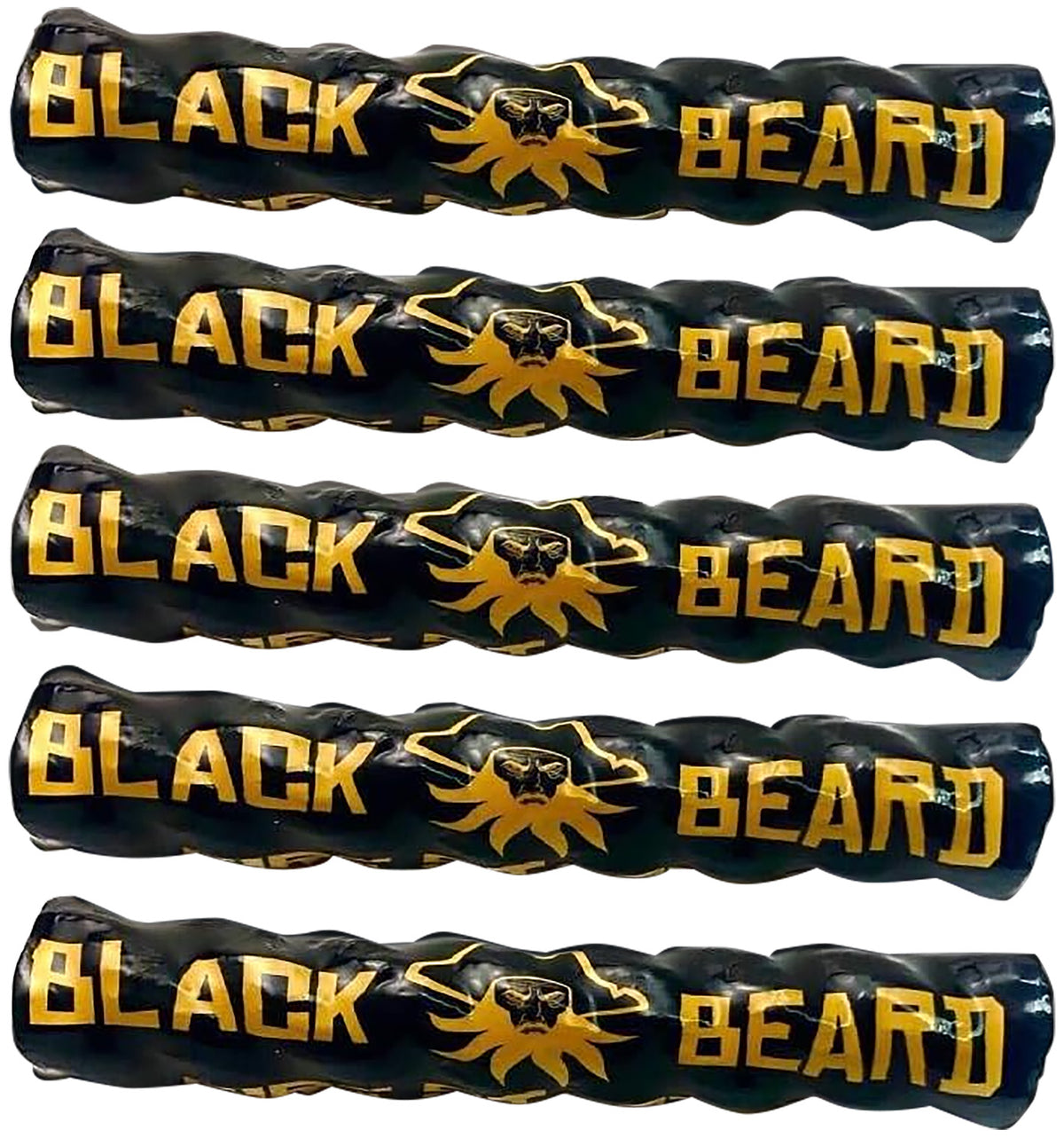 Black Beard Fire Rope Five-Pack Non-Toxic Fire Starting Sticks 50+ Fires Each