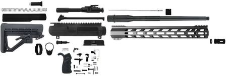 TacFire SSRK308LPK16N Rifle Parts Kit .308 Win Black Steel 16"