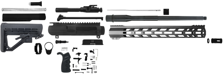 TacFire SSRK308LPK16N Rifle Parts Kit .308 Win Black Steel 16"
