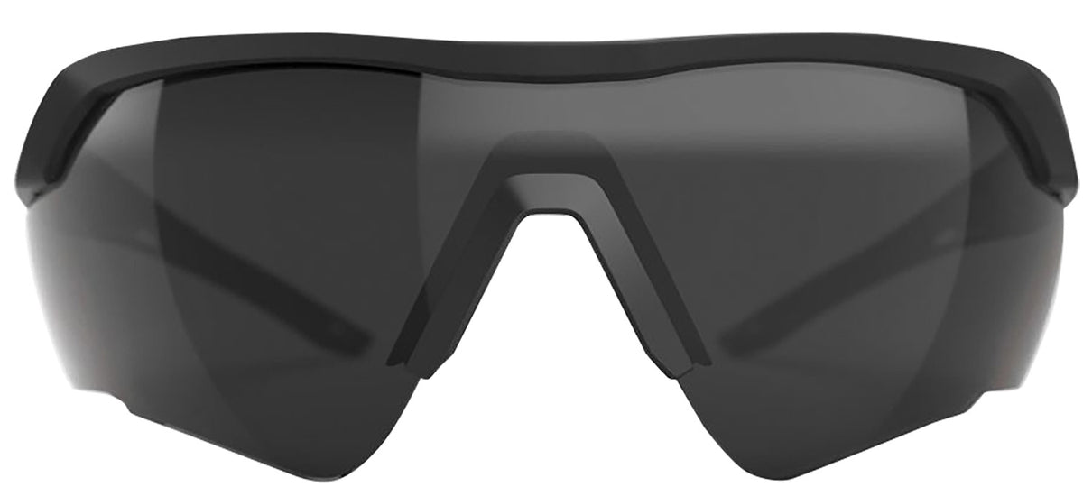 Glock AS41036 Crossover Protective Eyewear Smoke Lens Black Frame