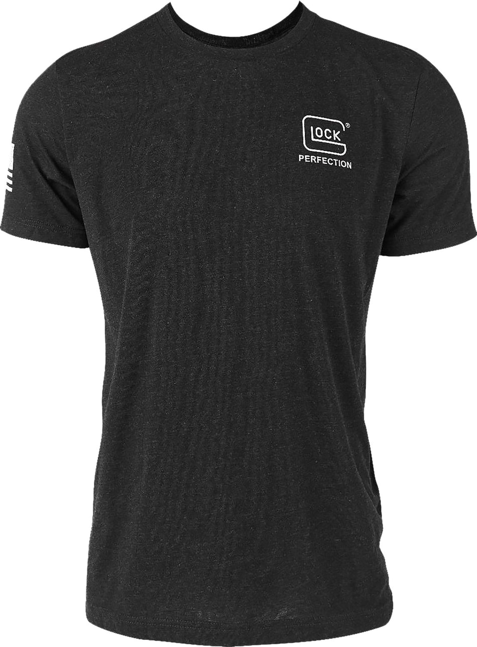 Glock Branded 2nd Amendment Black Short Sleeve Shirt Size Large