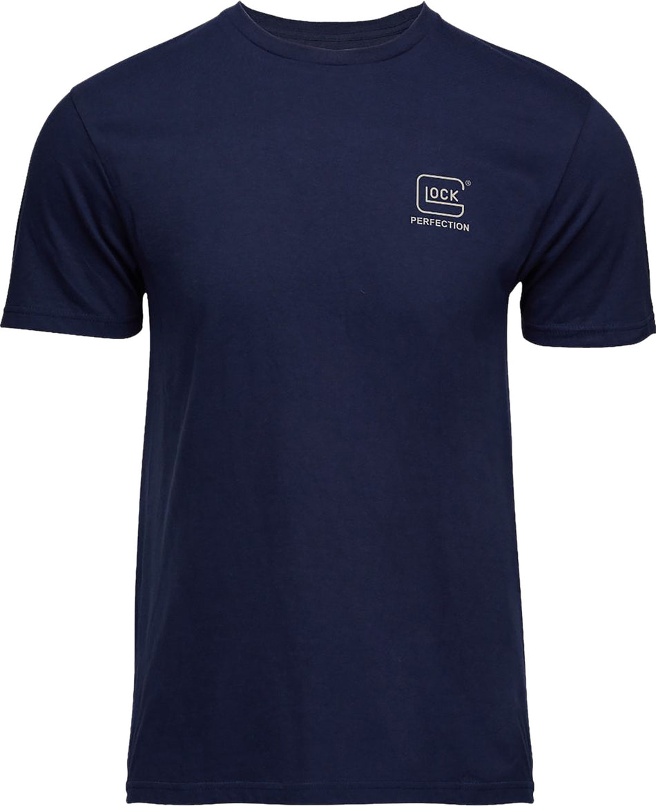 Glock AP96196 Glock Strong Navy Cotton Tee XL