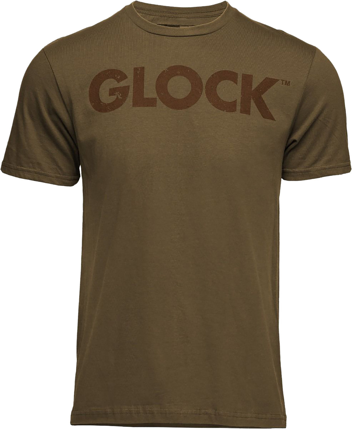 Glock AP96201 Caliber Coyote Tan Cotton Tee Large