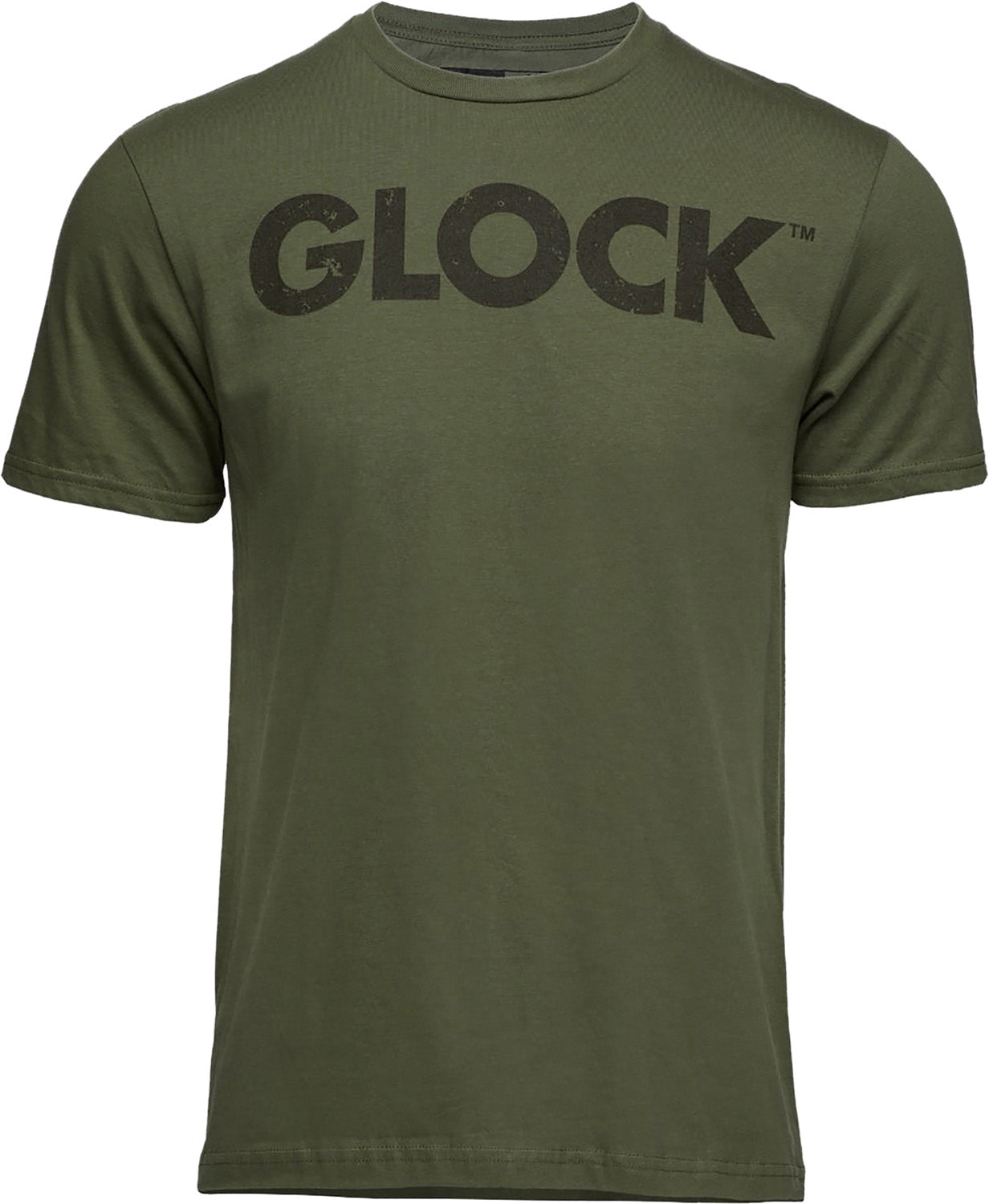 Glock AP96158 Military Green Short Sleeve Ringspun Cotton T-Shirt Large