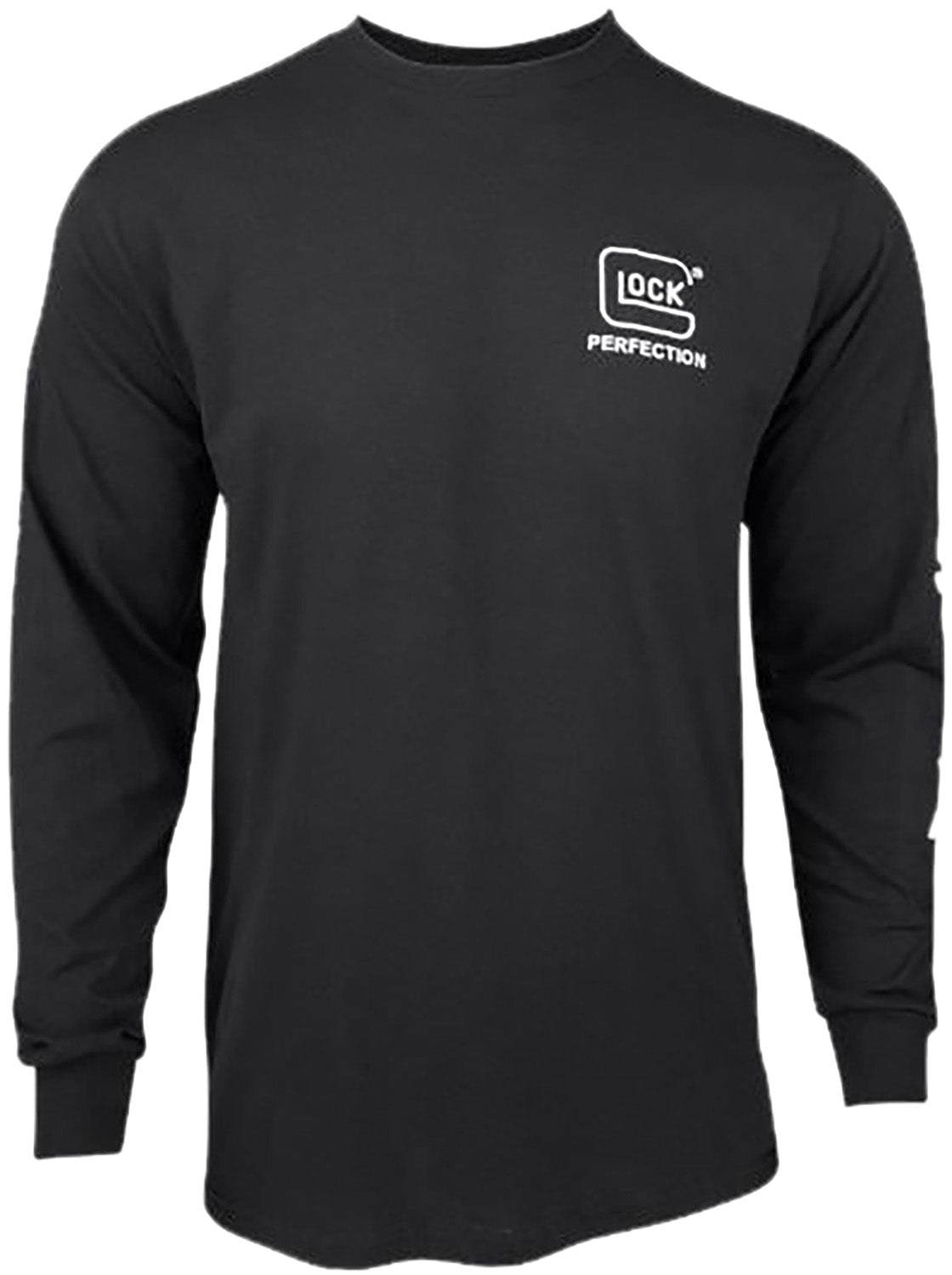 Glock AP96098 Black Perfection Pre-Shrunk Cotton Long Sleeve Shirt Small