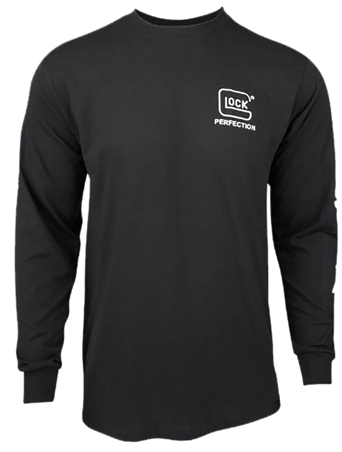 Glock AP96099 Black Perfection Pre-Shrunk Cotton Long Sleeve Shirt Medium