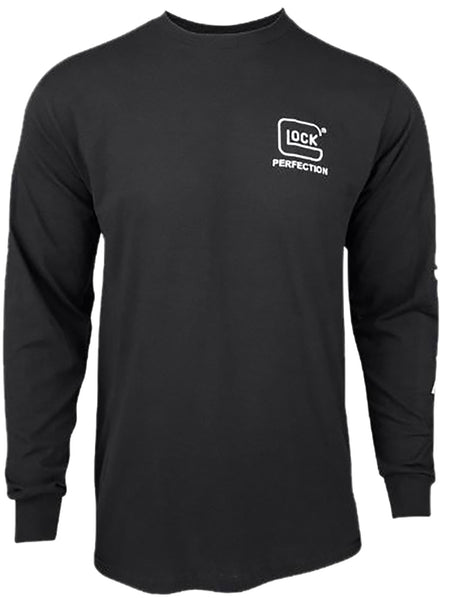 Glock AP96100 Black Perfection Pre-Shrunk Cotton Long Sleeve Shirt Large