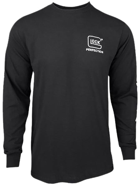 Glock AP96101 Black Perfection Pre-Shrunk Cotton Long Sleeve Shirt XL