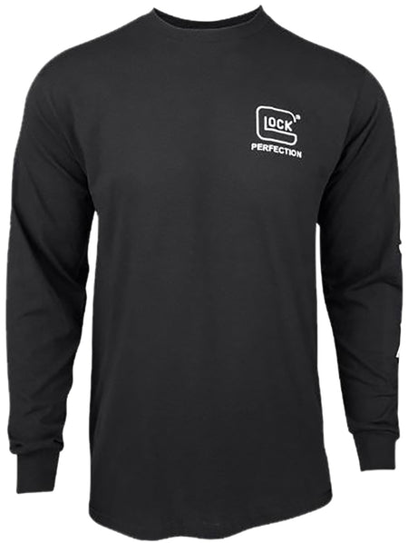 Glock AP96102 Black Perfection Pre-Shrunk Cotton Long Sleeve Shirt 2XL