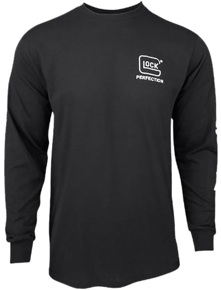Glock AP96103 Black Perfection Pre-Shrunk Cotton Long Sleeve Shirt 3XL