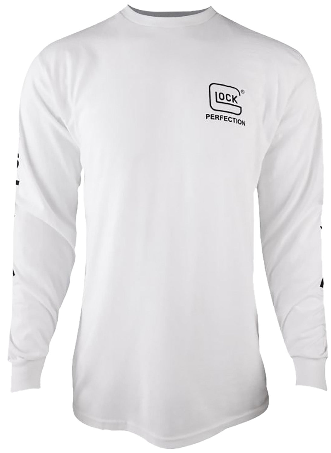 Glock AP96095 Perfection White Long Sleeve Cotton Tee XL