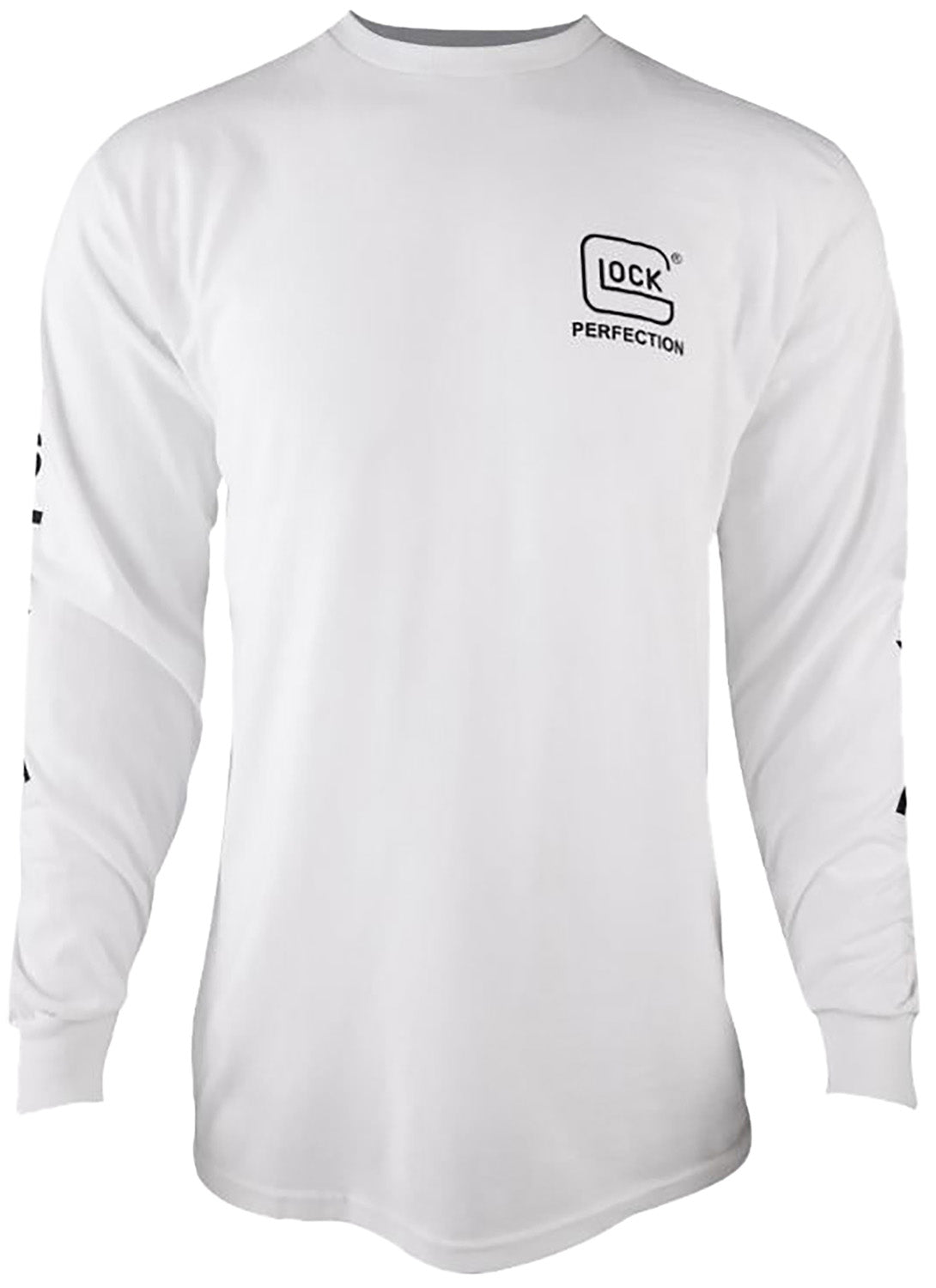 Glock AP96096 Perfection White Long Sleeve Cotton Tee 2XL