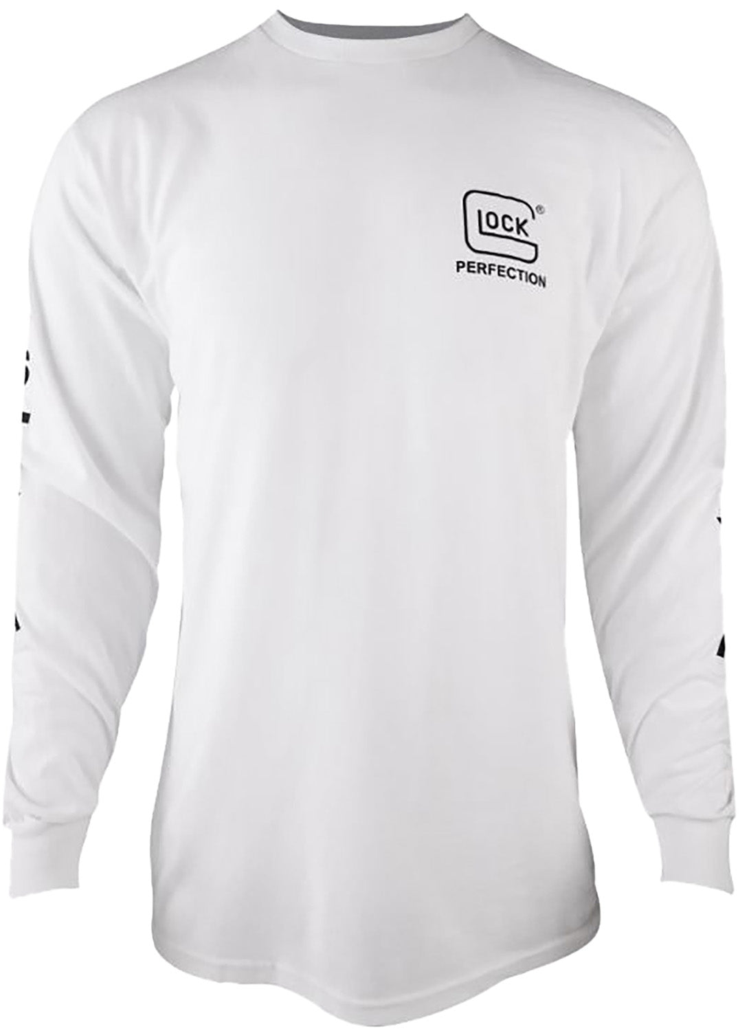 Glock AP96097 Perfection White Long Sleeve Cotton Tee 3XL