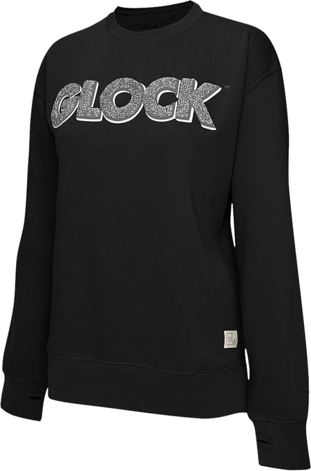 Glock AP96255 Black Crewneck Raglan Fleece Small