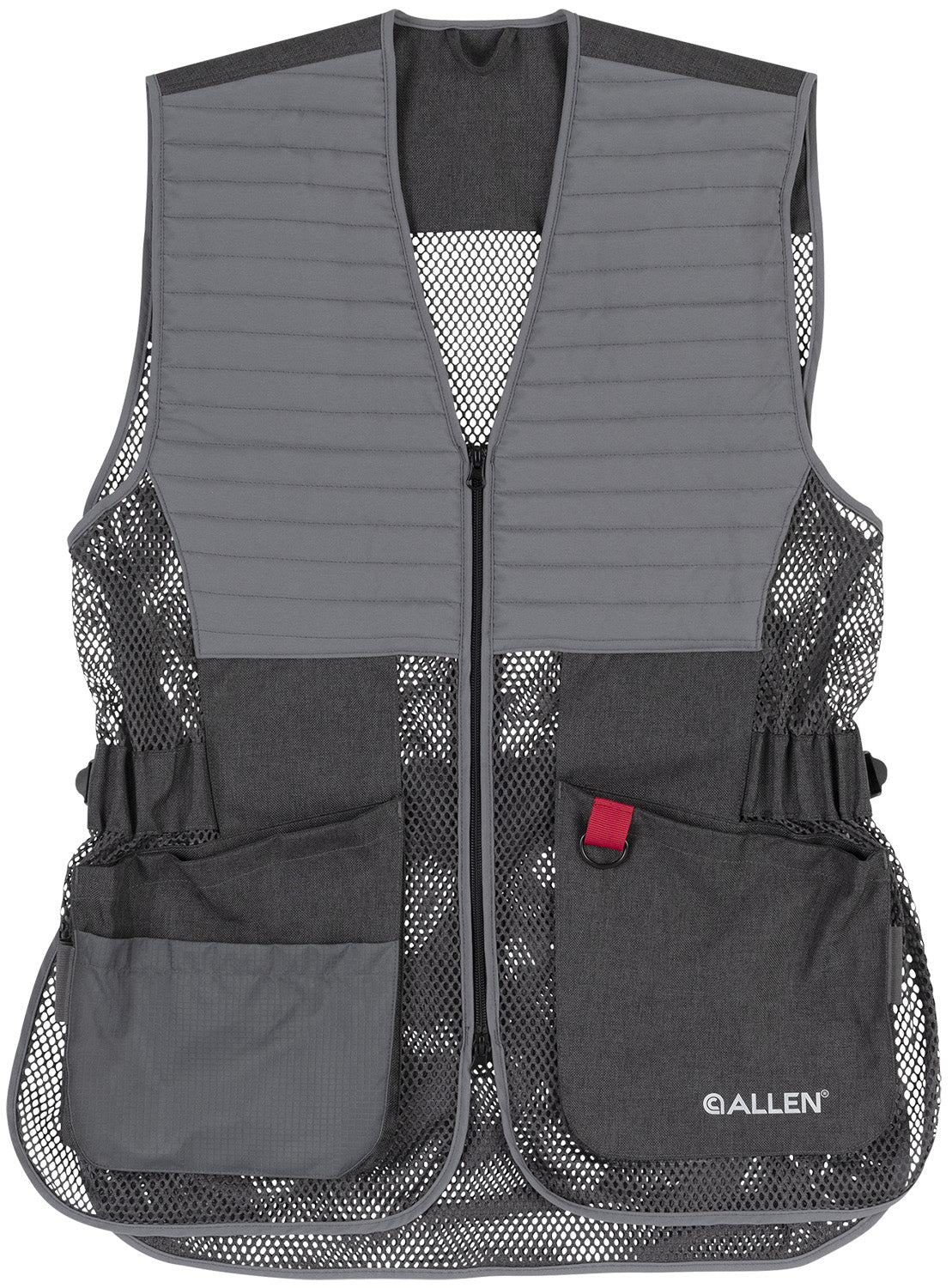 Allen Competitor Range Shooting Vest Gray M/L 7910
