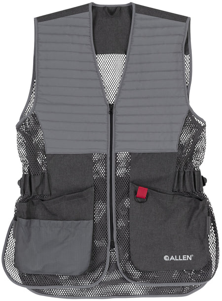 Allen Competitor Range Shooting Vest Gray M/L 7910