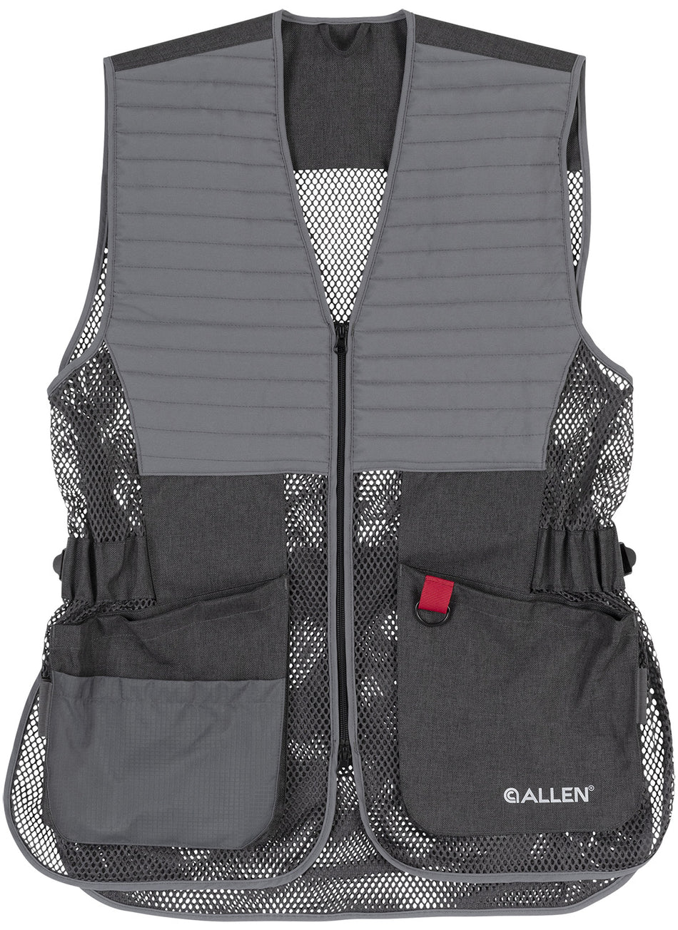 Allen Competitor Range Shooting Vest Gray XL/XXL 7911