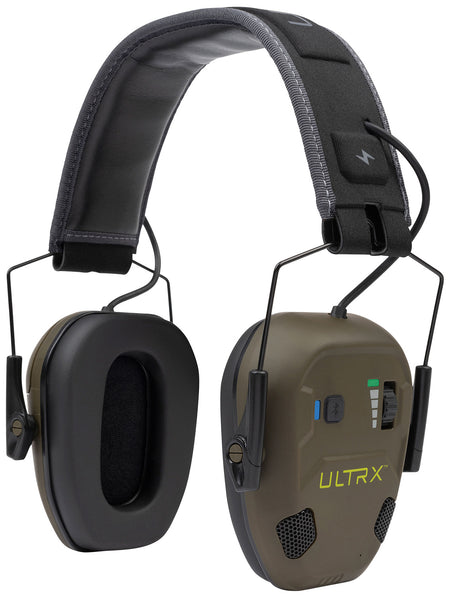 Allen 4170 Ultrax Bionic Fuse Bluetooth Earmuff Flat Dark Earth Over-Head