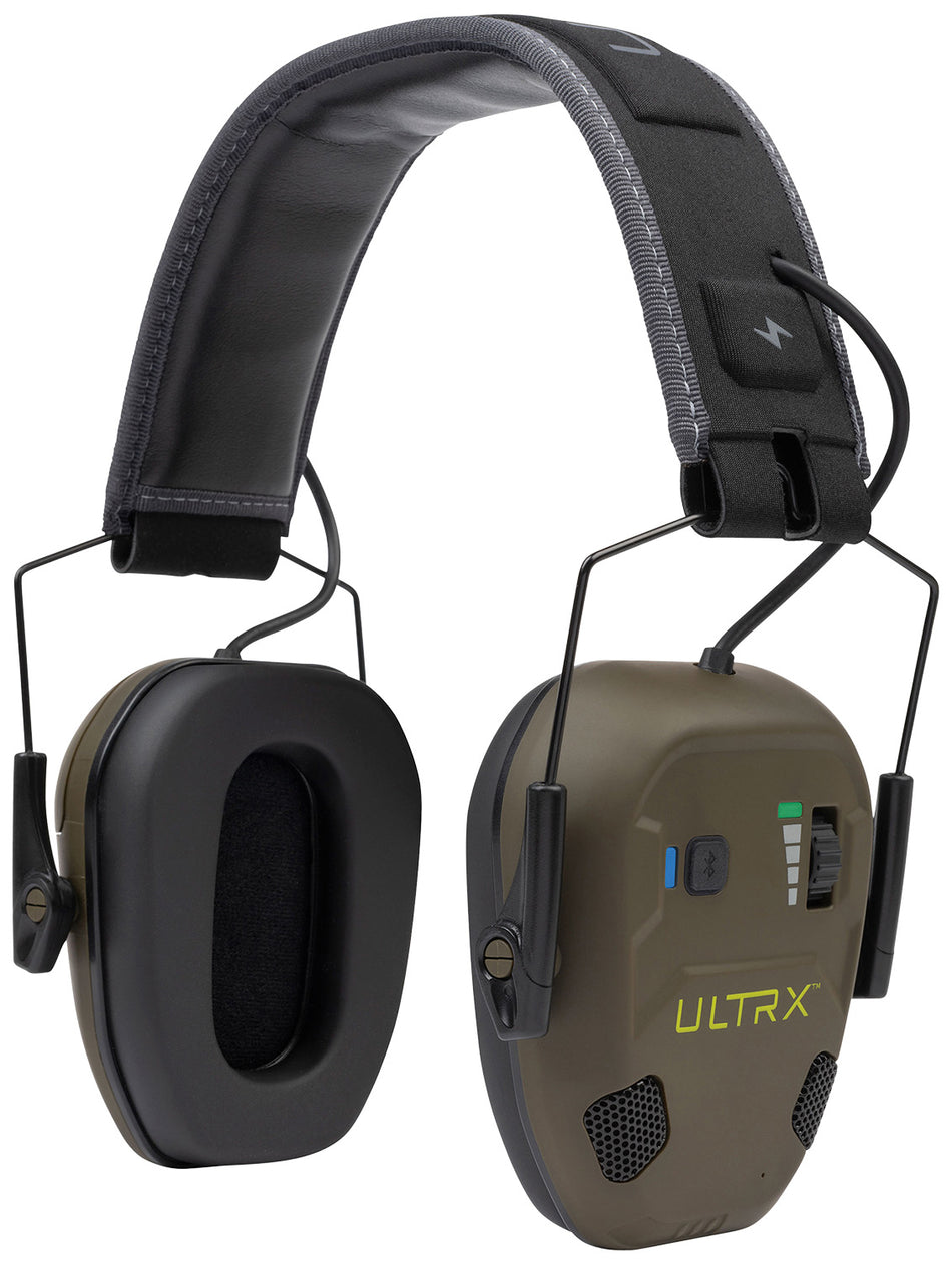Allen 4170 Ultrax Bionic Fuse Bluetooth Earmuff Flat Dark Earth Over-Head
