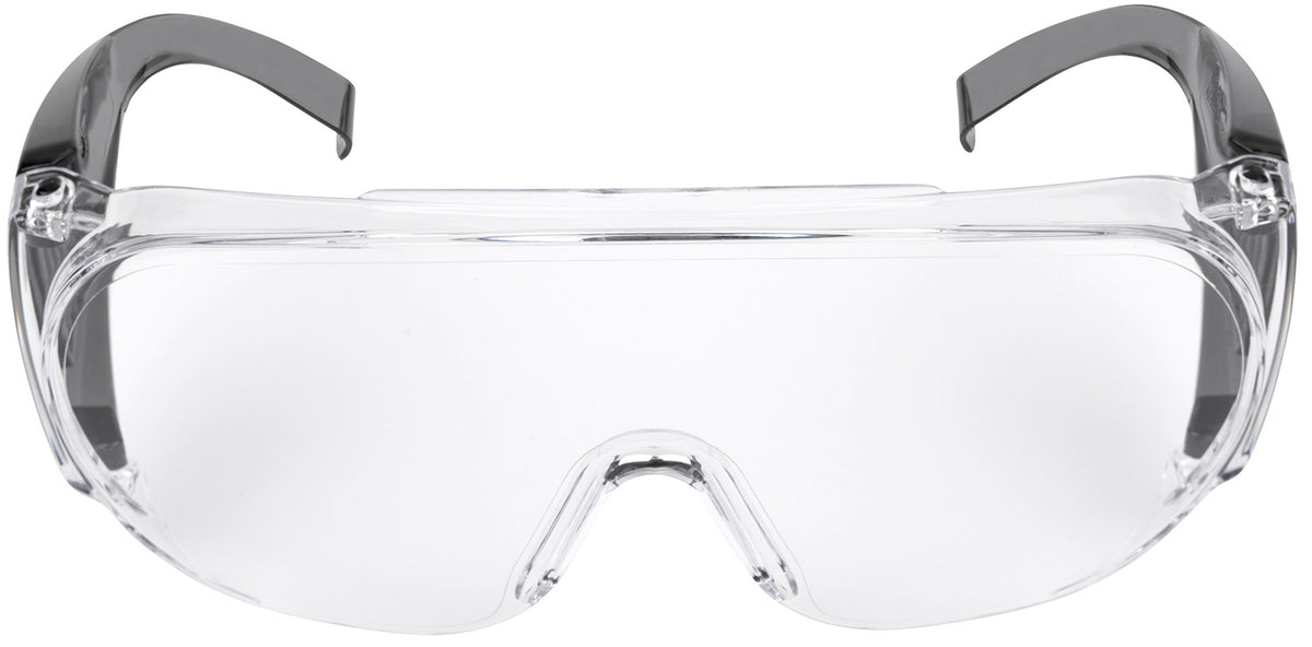 Allen 4180 Ultrx Clear Polycarbonate Lens Black Frame Safety Glasses