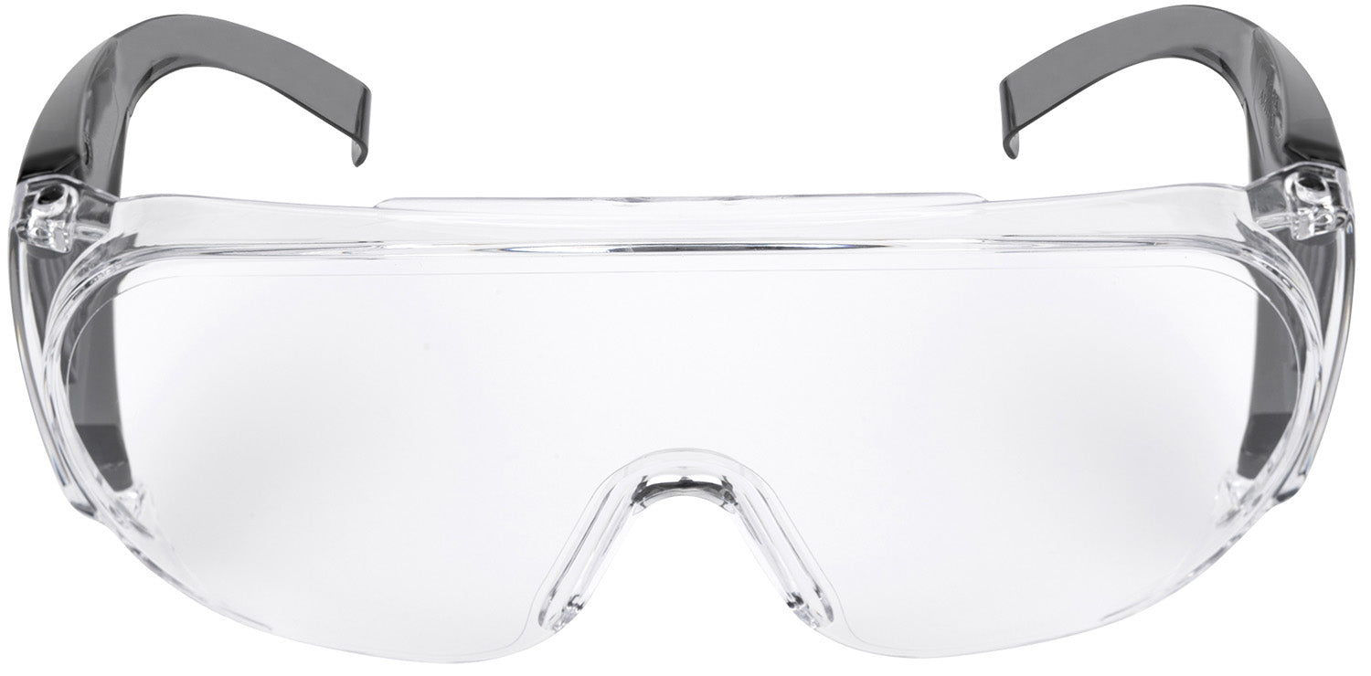 Allen 4180 Ultrx Clear Polycarbonate Lens Black Frame Safety Glasses