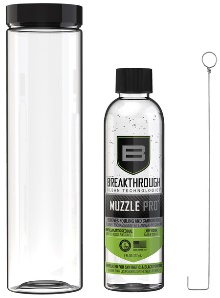Breakthrough Technologies Muzzle Pro Breech Plug Soaking Tube with Cleaner