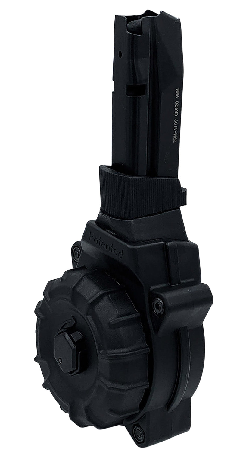ProMag DRMA109 30 Round 9mm Drum Magazine Shadow Systems CP920 Black Polymer