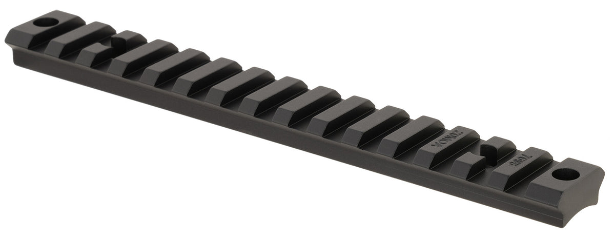 Warne 769820MOA Mountain Tech 20 MOA Scope Rail Black Aluminum Fits Savage Axis