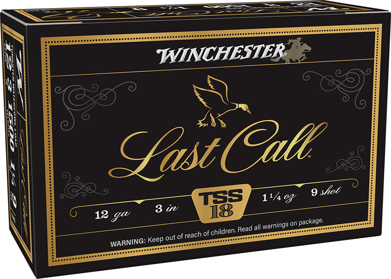 Winchester  Shotgun Ammo 12 Gauge 3 in 1-1/4 oz #9