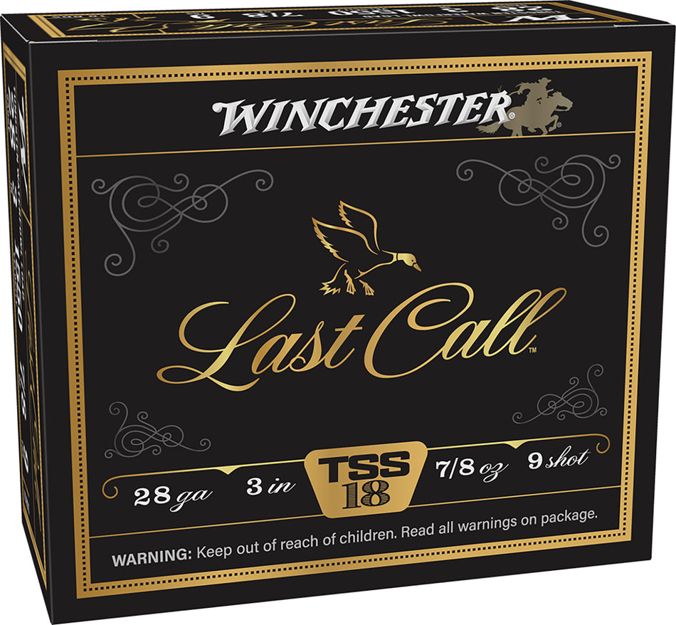 Winchester LAST CALL Shotgun Ammo 28 Gauge 2.75 in 7/8 oz #9