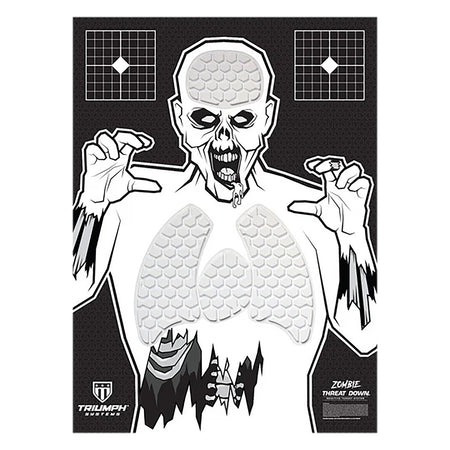 Triumph Systems 031513001 Zombie Reactive Splatter Paper Hanging Target 30 x 22 Inches
