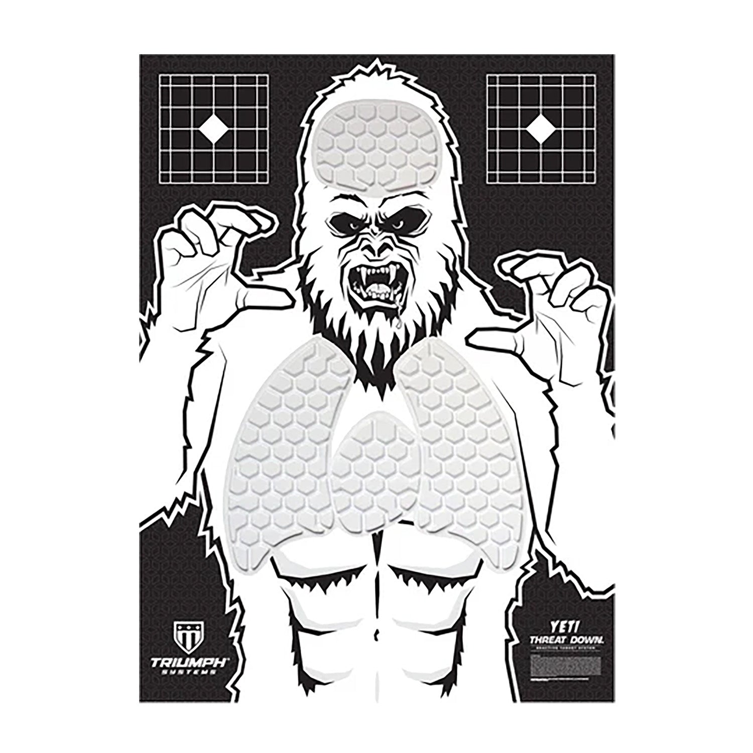 Triumph Systems 031513006 Yeti Reactive Splatter Paper Hanging Target 30 x 22 Inches