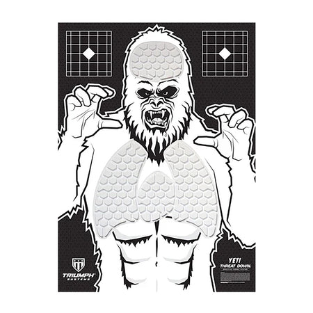 Triumph Systems 031513006 Yeti Reactive Splatter Paper Hanging Target 30 x 22 Inches
