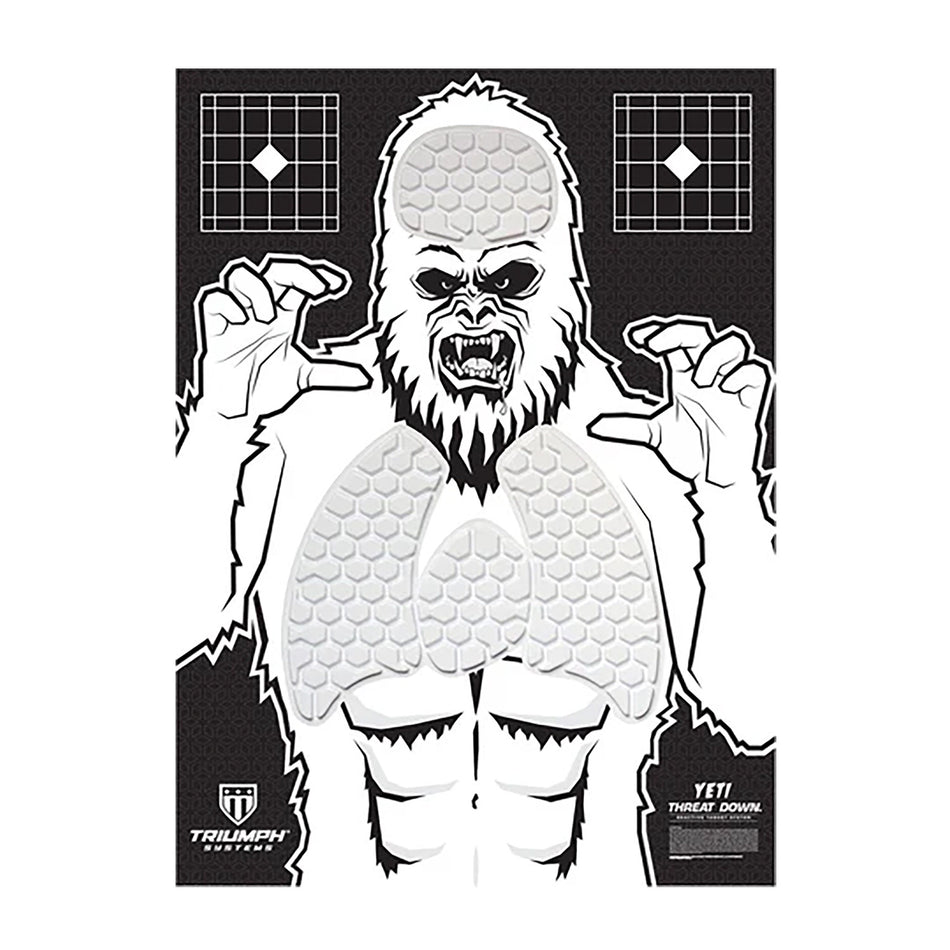Triumph Systems 031513006 Yeti Reactive Splatter Paper Hanging Target 30 x 22 Inches