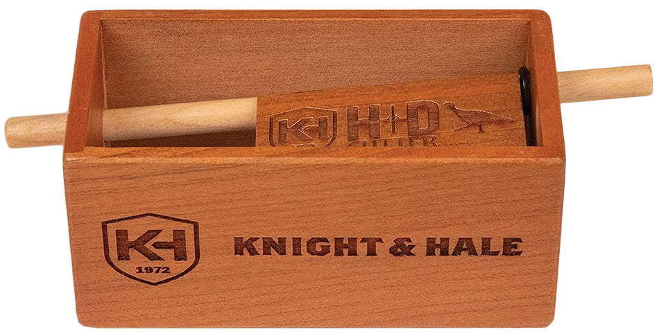 Knight & Hale HD Cutter Turkey Friction Hunting Call KHT0208 Brown Wood