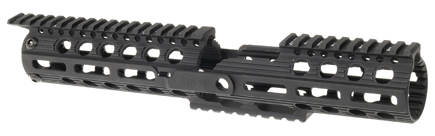 Troy Industries 12" Delta Handguard Carbine Length Black for AR-15 Rifles