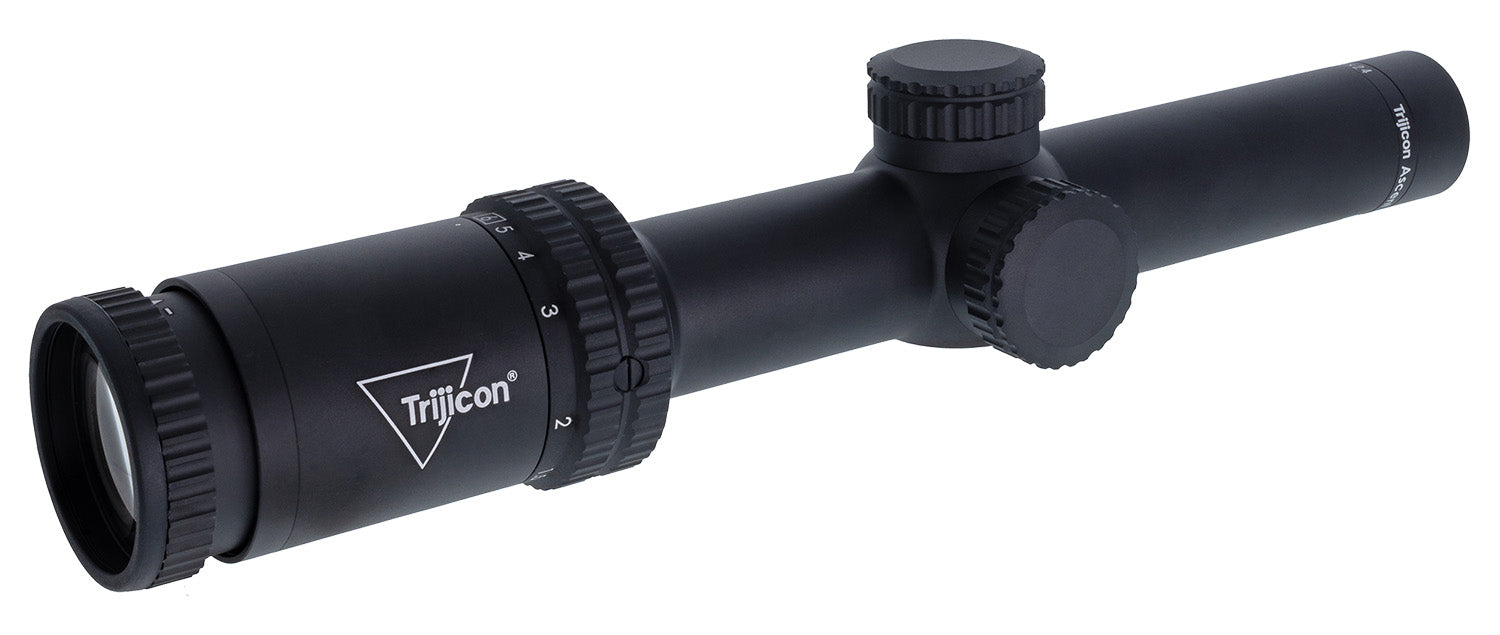 Trijicon Ascent 1-6x24 Matte Black 30mm Tube BDC Target Holds Reticle 2800003