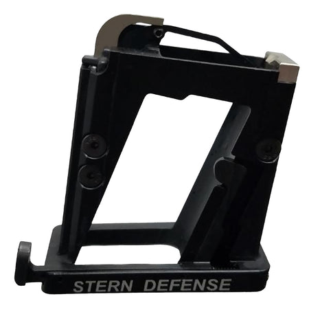 Stern Defense AR-15 Magazine Adapter for Glock 9mm and 40 S&W Mags Black Aircraft Grade Aluminum