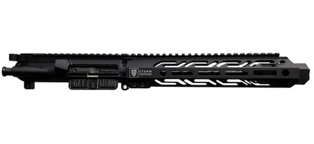 Stern Defense 9mm 8.5" Melonite Barrel Complete AR Upper Assembly 10" M-LOK Aluminum Anodized