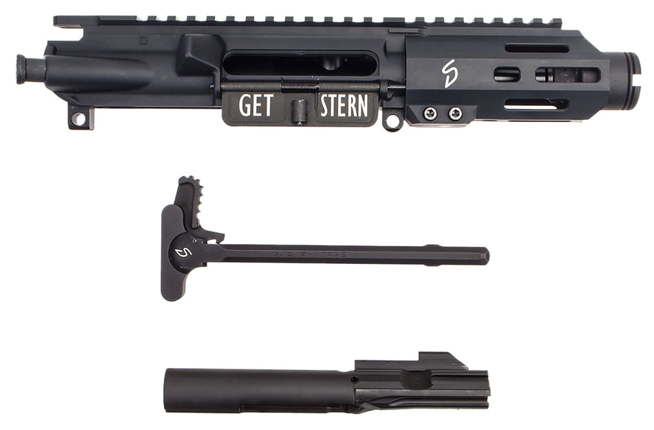 Stern Defense MOD4 9mm AR-15 Upper 4-Inch Barrel MLOK Rail Black