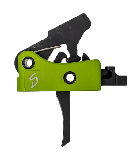 Stern Defense H2S AR10/AR15 Drop-In Trigger Assembly Green Finish
